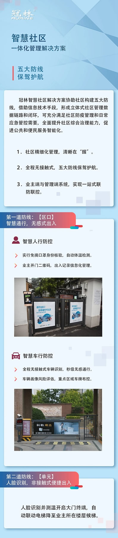冠林智能鎖智慧社區一體化管理解決方案