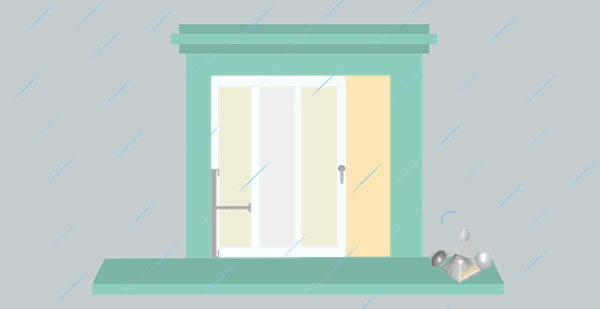 海爾智慧家居讓風雨傳感器守護你的家，從容面對天氣突然的變化