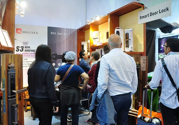 摩力智能鎖攜新品S3驚艷亮相第125屆廣交會(huì)