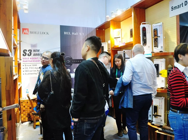 摩力智能鎖攜新品S3驚艷亮相第125屆廣交會(huì)