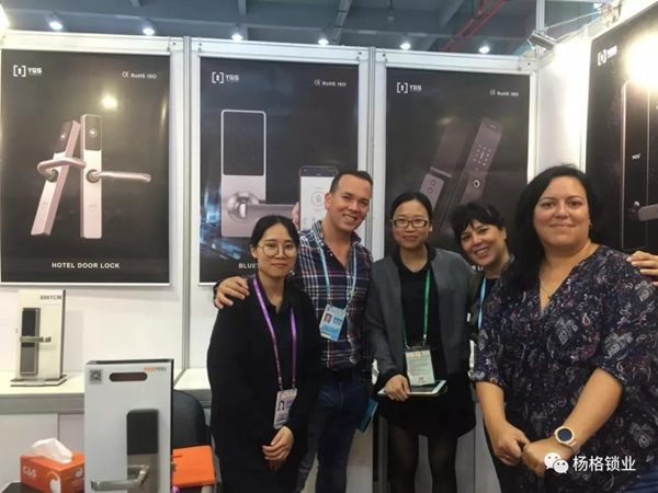 楊格鎖業在2019年第125屆廣交會上C位出道