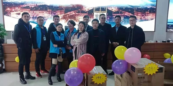 揚子智能家居六安地區代理店舉行開業儀式