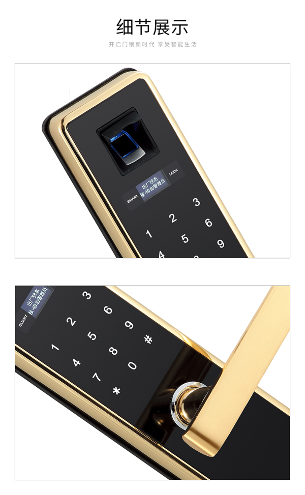 智能防盜門鎖生產公司哪家實力大？專業可靠？