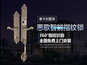 思歌智能鎖：可選配大霸王鎖體
