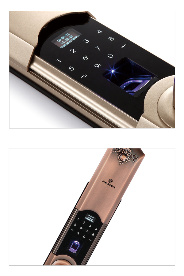 智能防貓眼功能指紋鎖-可設(shè)臨時(shí)用戶指紋鎖-指紋鎖廠家招商哪家好？