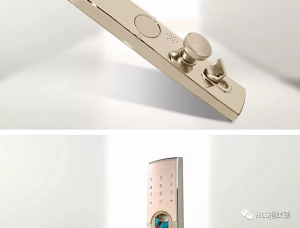 豪力士D0755F-香檳金萬能互換智能鎖向你奔來