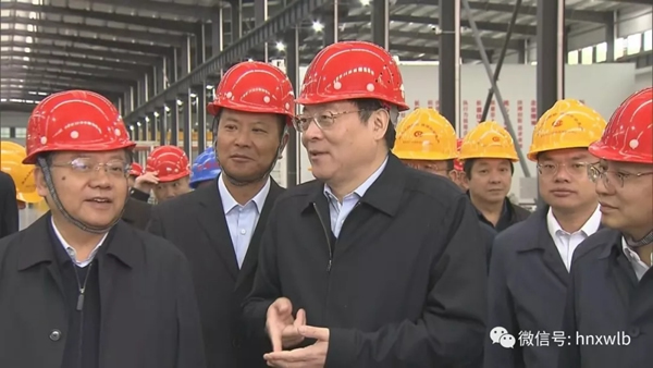 多特智能鎖迎接湖南省省委書記杜家毫一行蒞臨調(diào)研