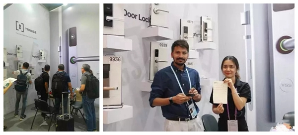 楊格鎖業精彩綻放廣交會