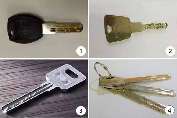 你家門鎖是否防盜安全？看一眼鑰匙就清楚