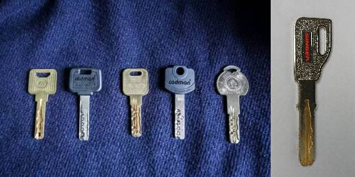 你家門鎖是否防盜安全？看一眼鑰匙就清楚