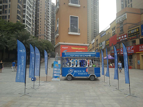 德犬重磅推出社區推廣車，開創智能門鎖營銷新玩法！