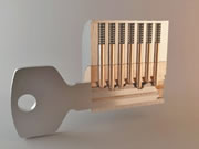 德犬手機門鎖，開這樣的鎖需要280分鐘以上