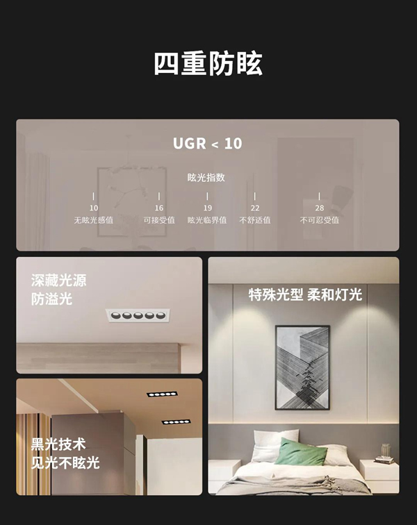 河?xùn)|科技HDL：MOON | 嵌入式防眩條形筒燈，極簡(jiǎn)風(fēng)格之選