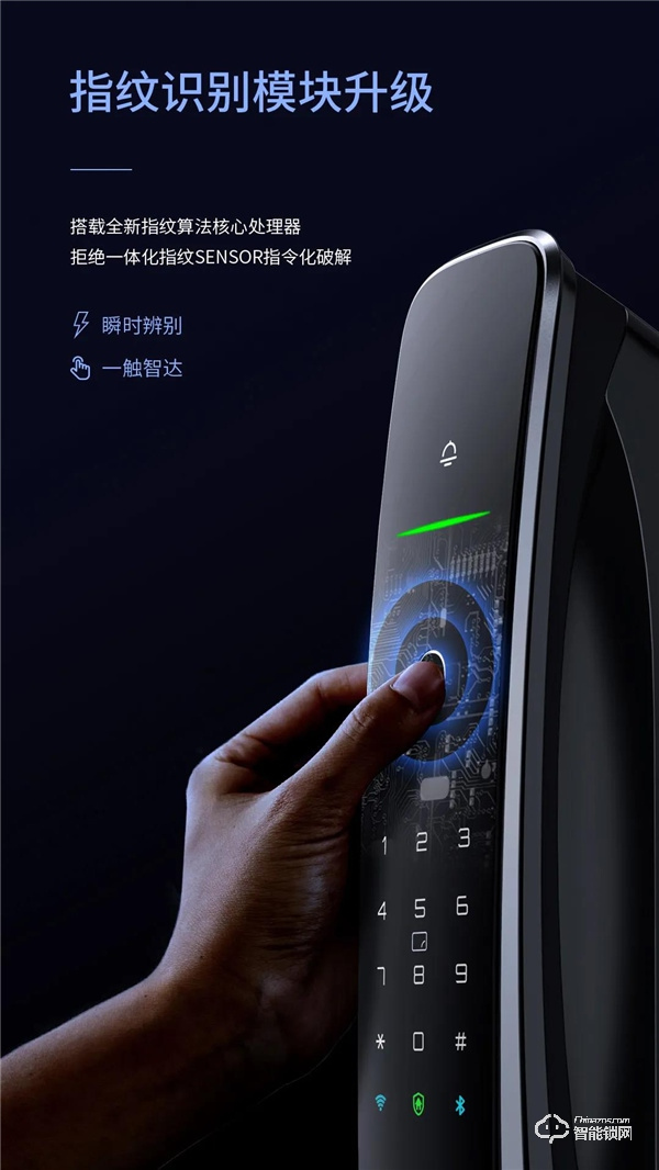 超凡新品丨A9高端旗艦全自動指紋鎖驚艷亮相