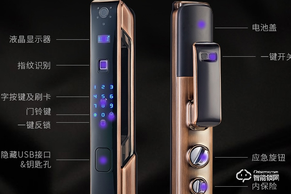 中國十大一線品牌指紋鎖排名