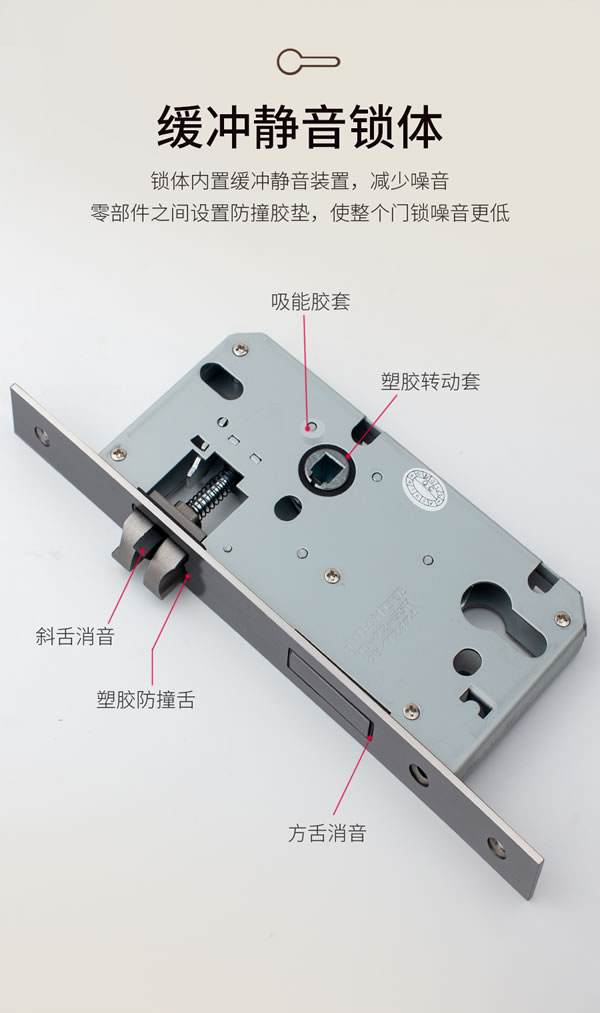 門鎖靜悄悄，緩沖更不吵丨匯泰龍“悄悄鎖”新品