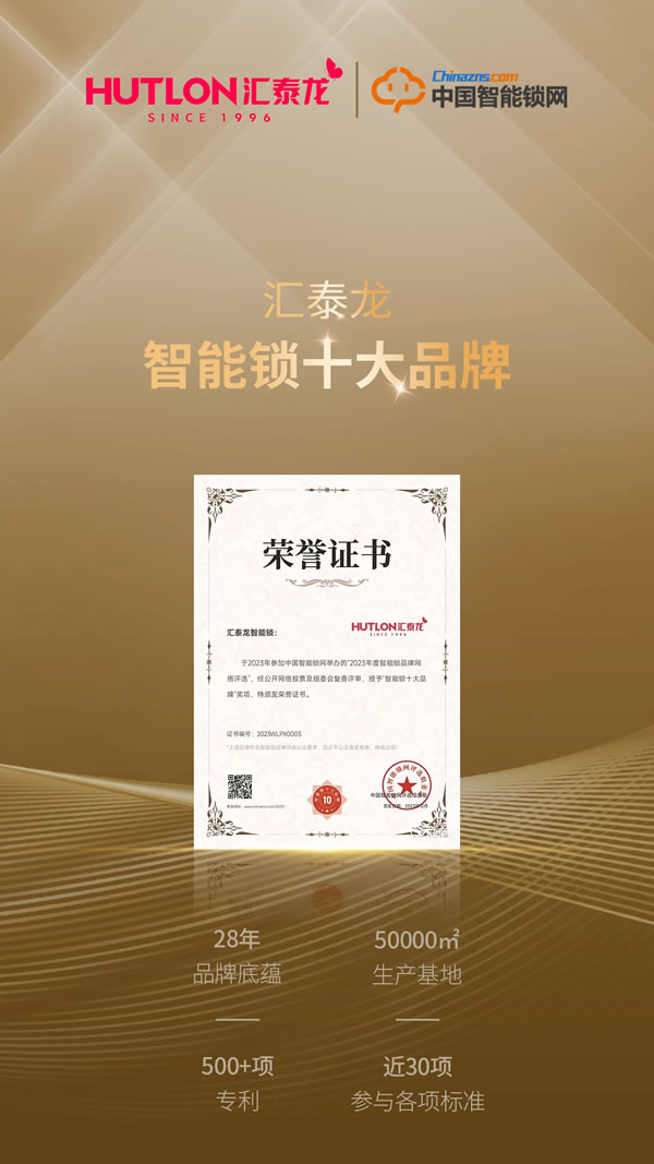 年度盤點丨匯泰龍2023年榮譽