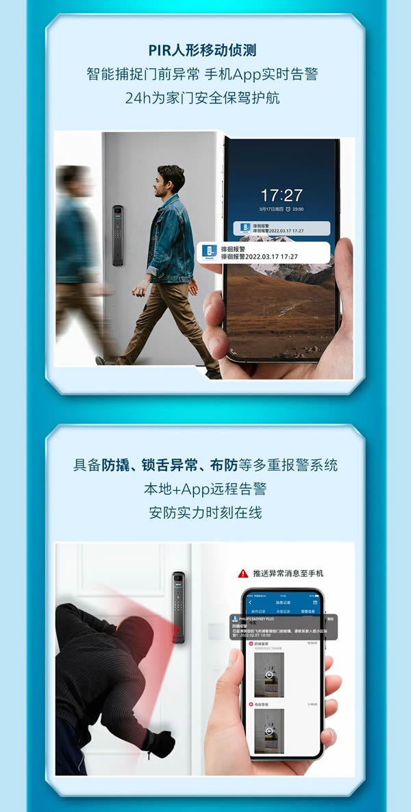 飛利浦智能鎖：還為家門(mén)安全焦慮？拒絕內(nèi)耗，我選它！