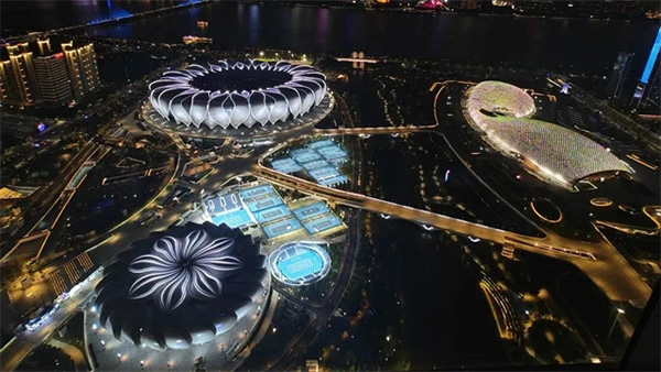 太燃了，亞運之光！這些場館的智能照明大有來頭