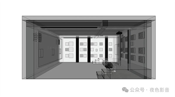 新中式+影音智能 | 匠造一座高級“國潮”感的家庭影院