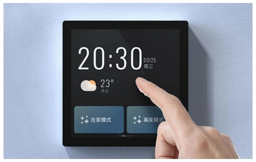 螢石中控屏SP4新版本，新增支持Y3000FVX系列雙攝門鎖