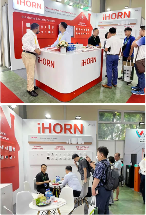 展會現場|豪恩攜智慧安防產品重磅亮相2023越南安防展