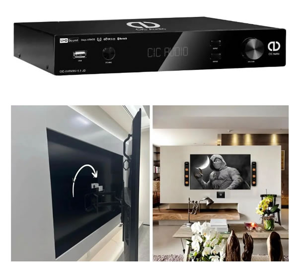 戰略新品｜京東&CIC聯合發布AI智能家庭影院控制中心——MINI5.1！