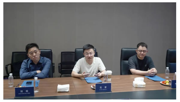 云沐資本、廣東保倫電子團隊一行蒞臨淇特科技參觀交流