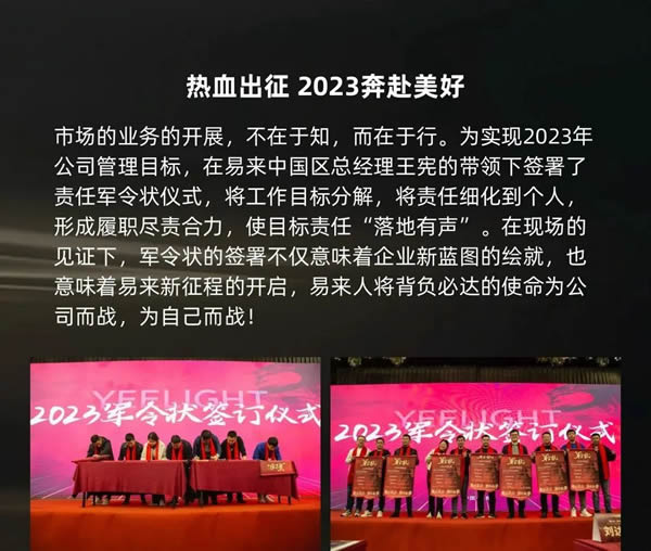 2023年易來全國門店啟動大會圓滿落幕