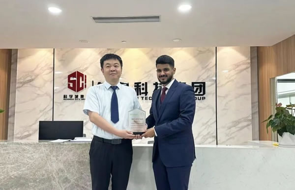 沙特市場(chǎng)合作伙伴到訪南京物聯(lián)智能鎖總部參觀_4