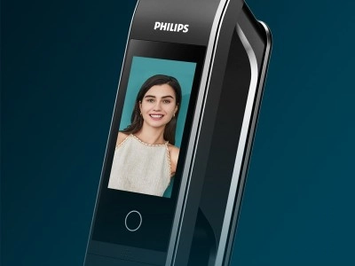 飛利浦智能鎖搭載大屏貓眼智慧守護(hù)!