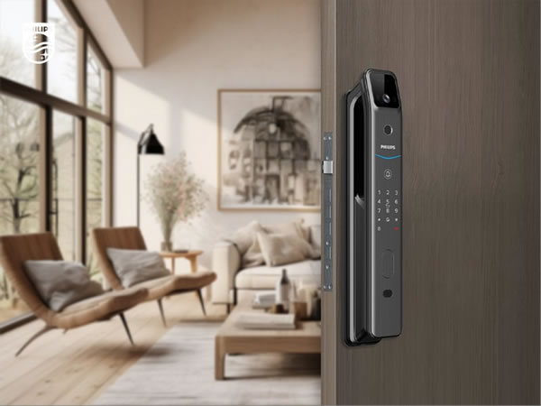 飛利浦智能鎖搭載大屏貓眼智慧守護！_2