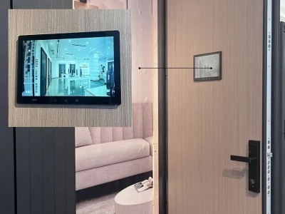 忠恒人臉智能鎖搭配10寸大屏引領市場需求潮流