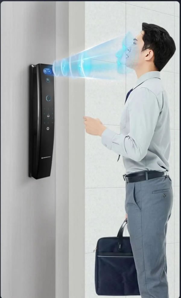 雅潔智能鎖M500-FR，開啟3D人臉識別高科技_2