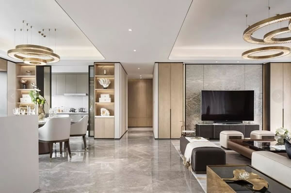 240㎡大平層這樣裝,從不交談的鄰居都來串門_7