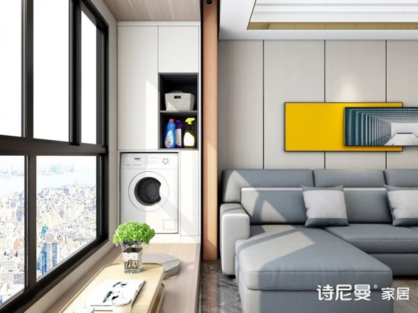 淺指智能鎖50個陽臺柜設(shè)計，滿足你所有需求足_13