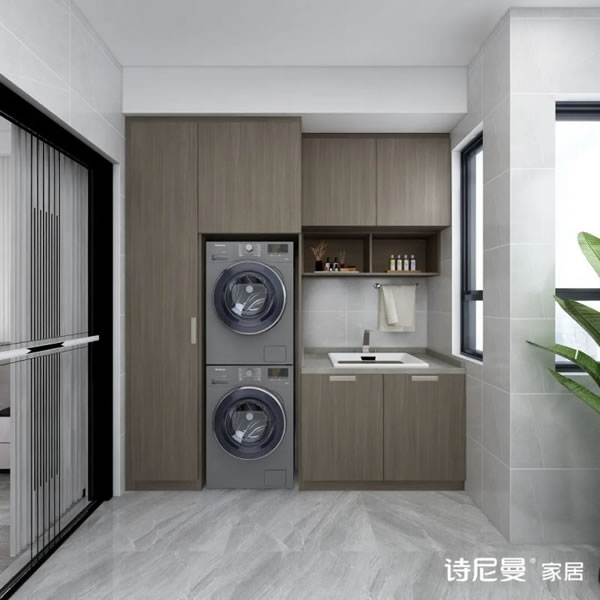 淺指智能鎖50個陽臺柜設(shè)計，滿足你所有需求足_16