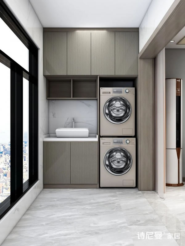 淺指智能鎖50個陽臺柜設(shè)計，滿足你所有需求足_17