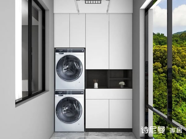 淺指智能鎖50個陽臺柜設(shè)計，滿足你所有需求足_18