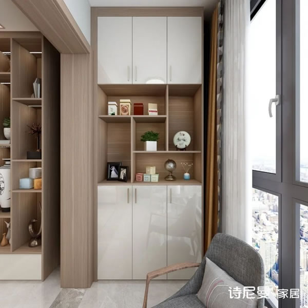 淺指智能鎖50個陽臺柜設(shè)計，滿足你所有需求足_21