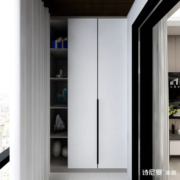 淺指智能鎖50個陽臺柜設(shè)計，滿足你所有需求足_22