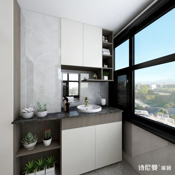 淺指智能鎖50個陽臺柜設(shè)計，滿足你所有需求足_24