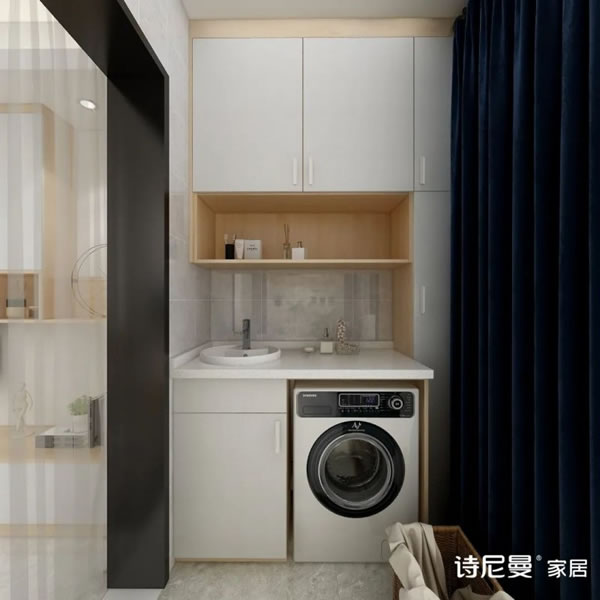 淺指智能鎖50個陽臺柜設(shè)計，滿足你所有需求足_28