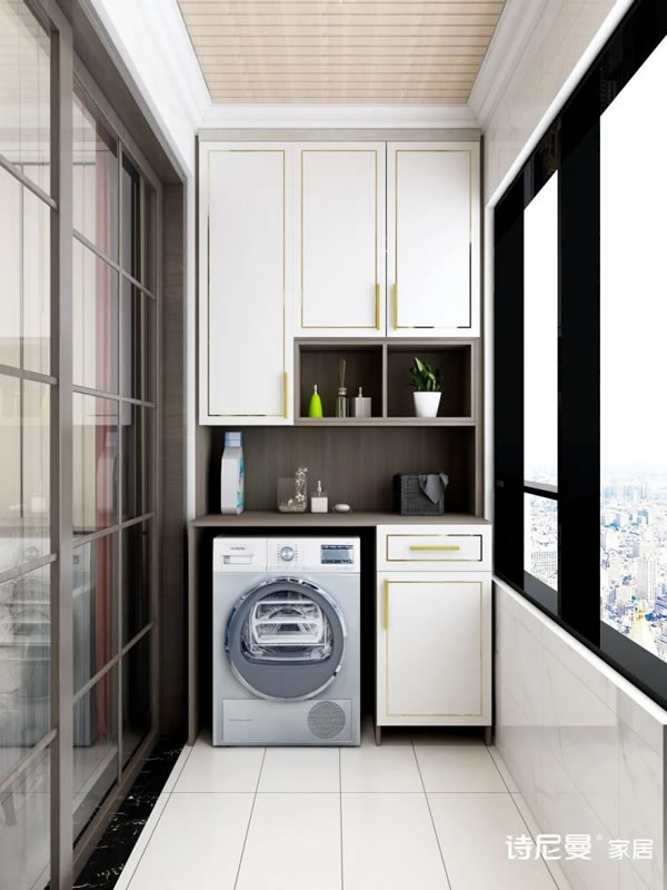 淺指智能鎖50個陽臺柜設(shè)計，滿足你所有需求足_30