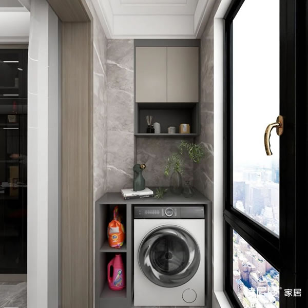 淺指智能鎖50個陽臺柜設(shè)計，滿足你所有需求足_35