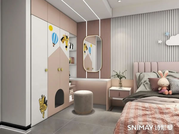 淺指智能鎖50款兒童房，讓孩子熱愛宅家生活！_4