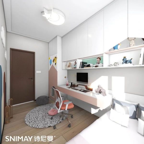 淺指智能鎖50款兒童房，讓孩子熱愛宅家生活！_23