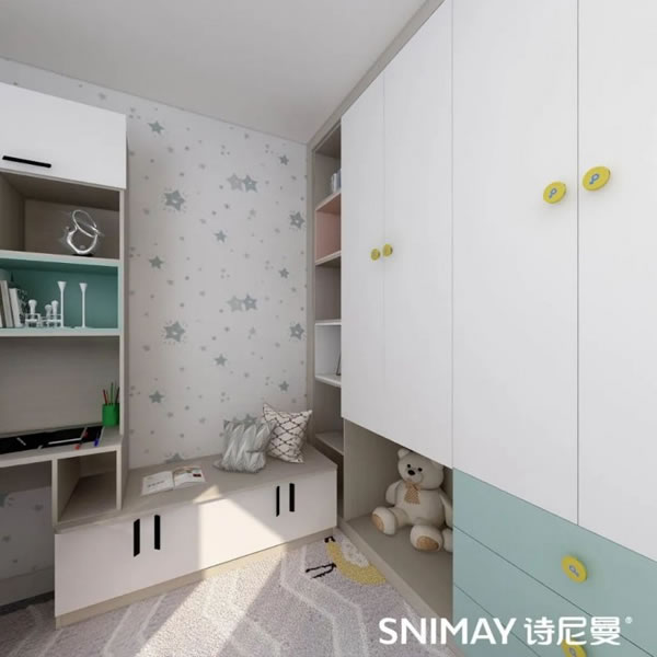 淺指智能鎖50款兒童房，讓孩子熱愛宅家生活！_26