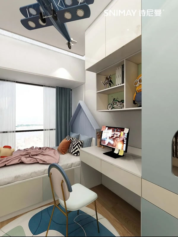 淺指智能鎖50款兒童房，讓孩子熱愛宅家生活！_27