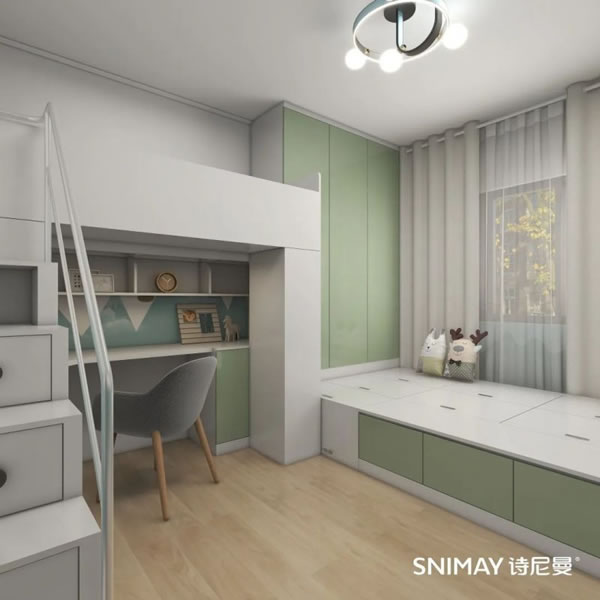 淺指智能鎖50款兒童房，讓孩子熱愛宅家生活！_28